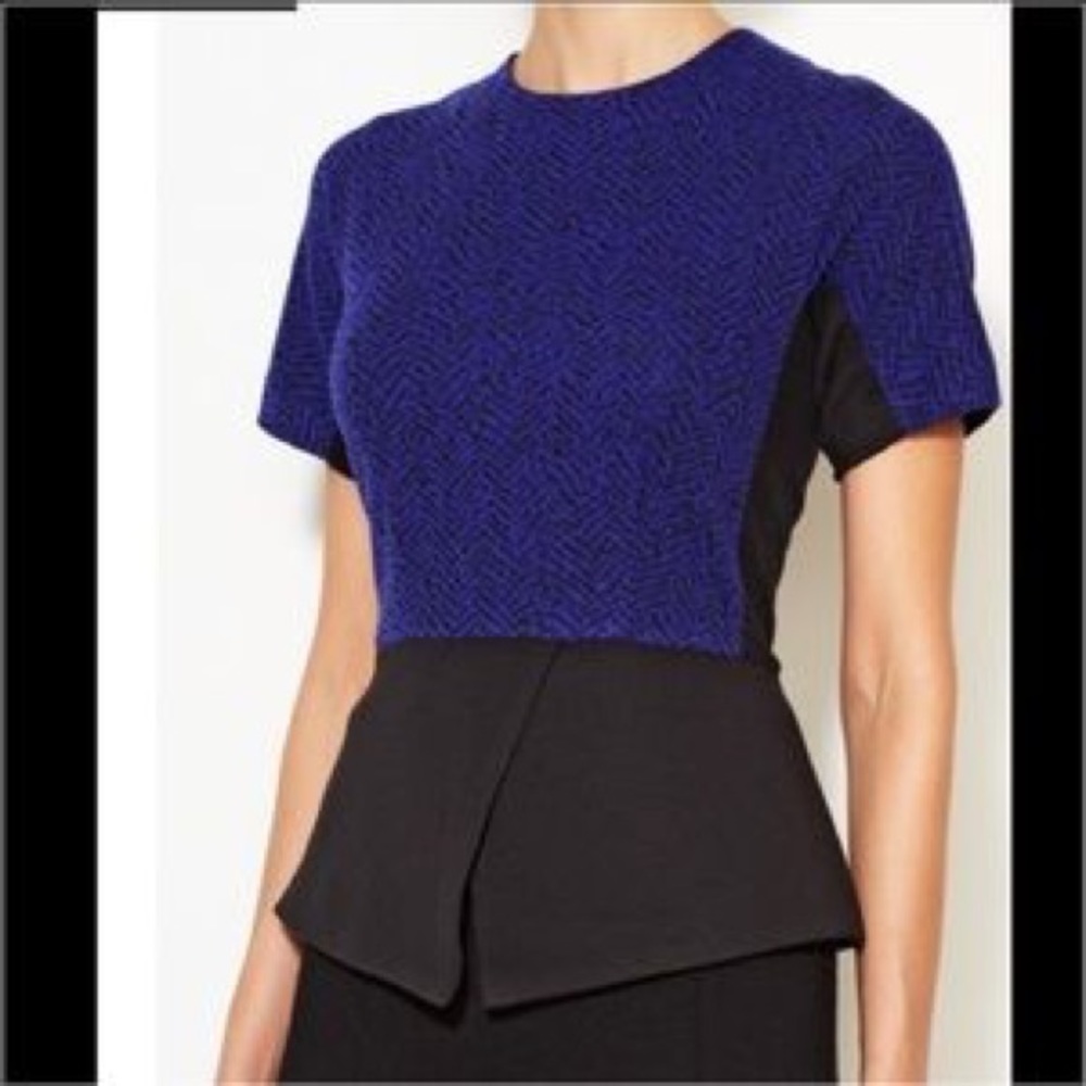 Walter baker Carla top in Black and blue